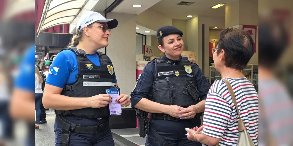 A atividade contou com a presença de equipes da Guarda Civil Municipal, Superintendência de Trânsito, entre outras