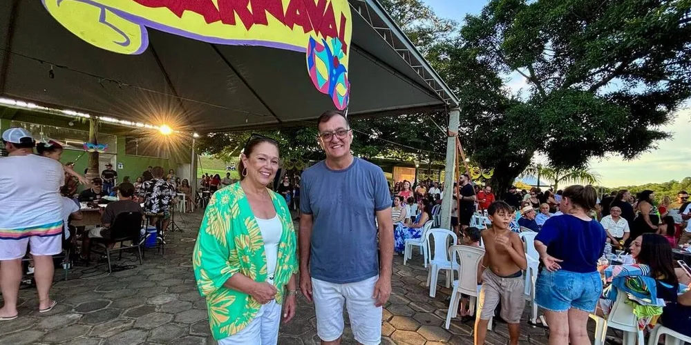 A vice Helynez Ribas e o prefeito Rildo Leonardi destacaram o evento