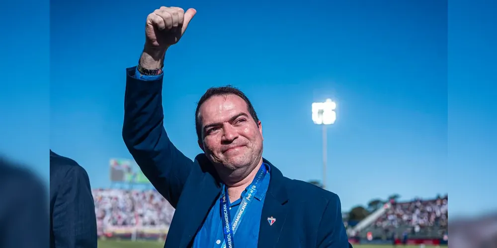 Marcelo Paz se despediu da torcida do Fortaleza neste sábado (27)