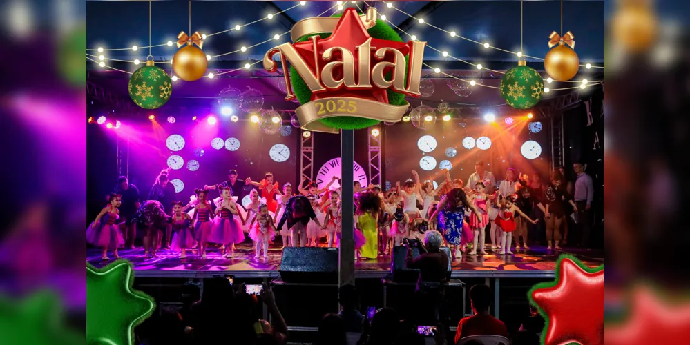 A cidade está sendo preparada com decoração e um clima acolhedor para receber moradores e visitantes