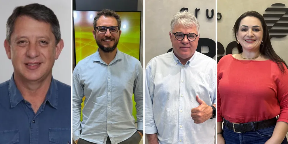 Gerson Nunes, Douglas Modesto, Altamir Sanson e Elisangela Pedroso fazem parte da chapa