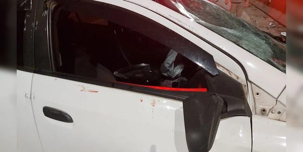 Após o disparo, o motorista tentou esconder a arma