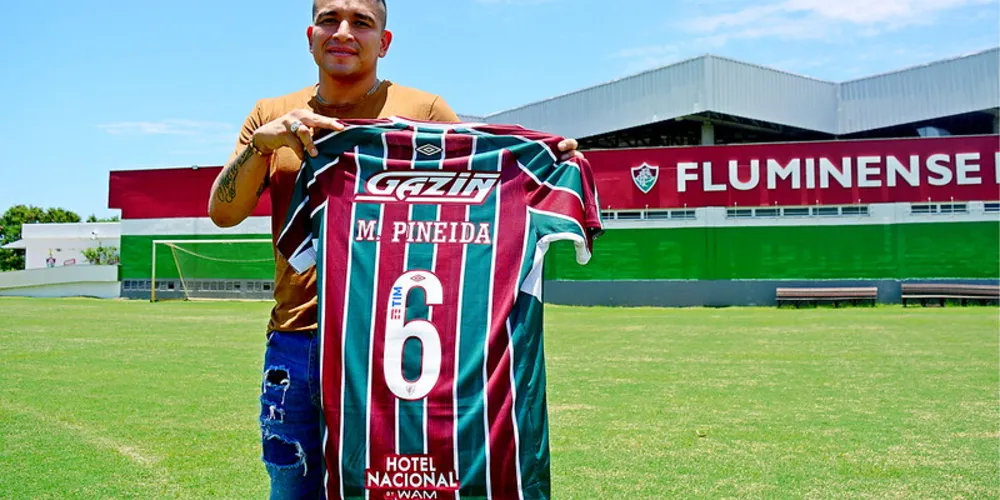 Pineida foi emprestado ao Fluminense em 2022 e foi campeão carioca