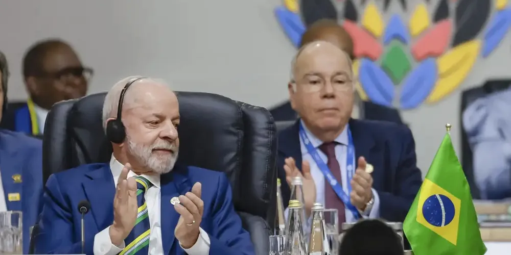 Lula discursou na sessão do G20 que tratou sobre a redução do risco de desastres