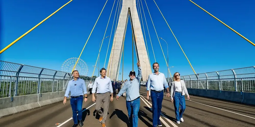 Lula afirmou que há entusiasmo pelos dois países porque a via vai possibilitar o incremento do comércio