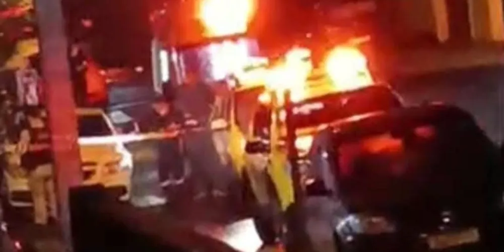 A ocorrência mobilizou diversas equipes da Polícia Militar, além do socorro médico