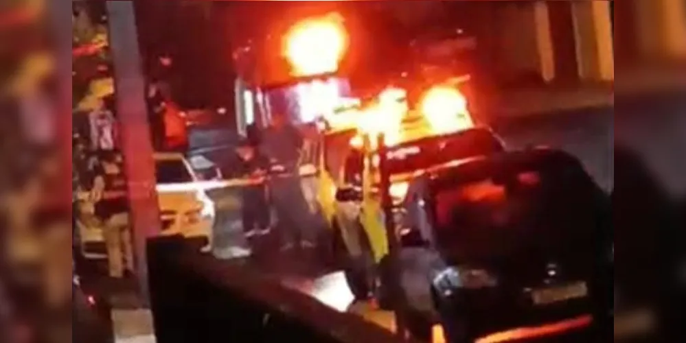 A ocorrência mobilizou diversas equipes da Polícia Militar, além do socorro médico