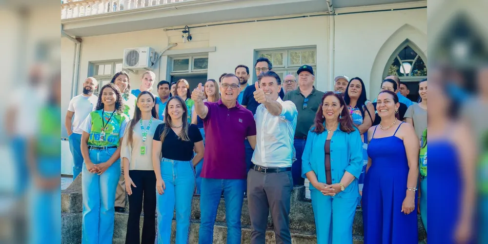 Rildo Leonardi, Leonaldo Paranhos e demais representantes municipais estiveram reunidos nessa quinta-feira (18)