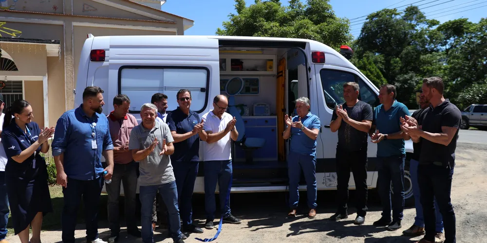 ​O evento contou com a presença do prefeito Adelmo Klosowski e demais lideranças municipais