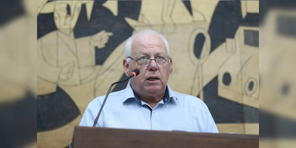 O presidente da Associação de Pais e Amigos Excepcionais (APAE) de Ponta Grossa, Laerte Bittencourt Filho