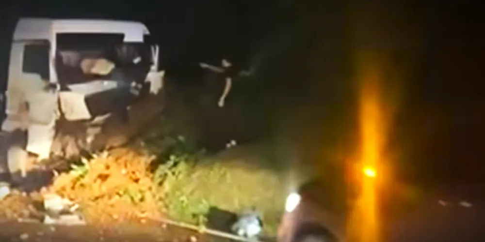 Colisão entre veículos aconteceu no km 314 da rodovia