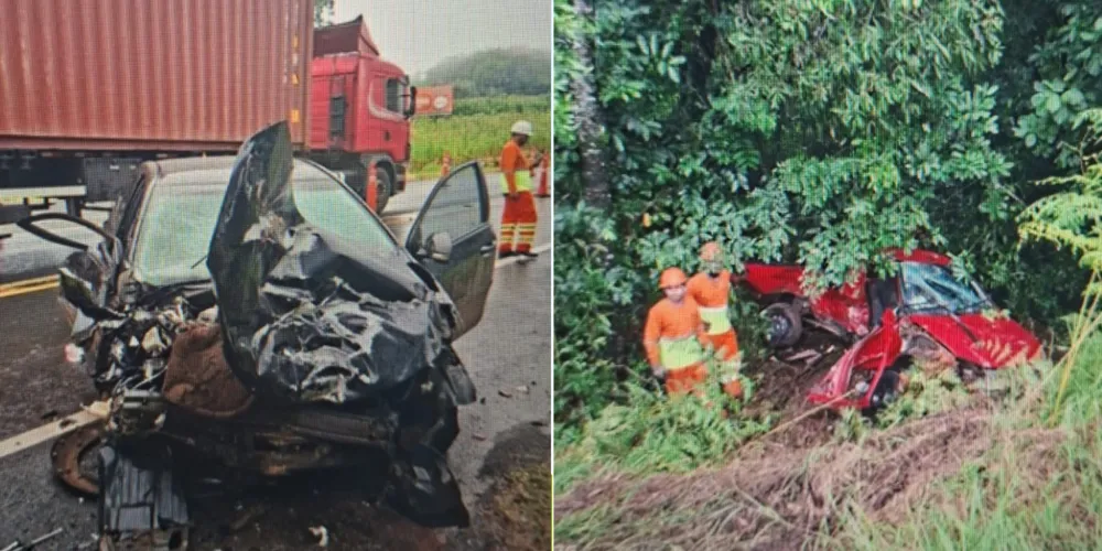 O grave acidente ocorreu na tarde desta sexta-feira (12) em Ortigueira