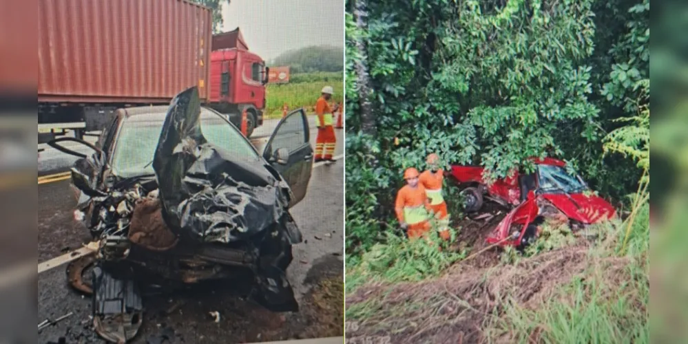 O grave acidente ocorreu na tarde desta sexta-feira (12) em Ortigueira