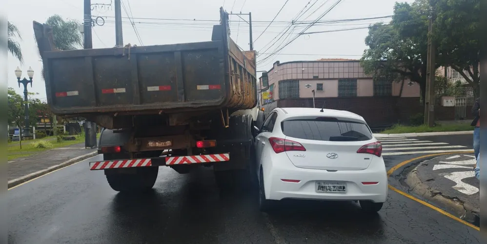 Apesar do impacto, não houve registro de feridos