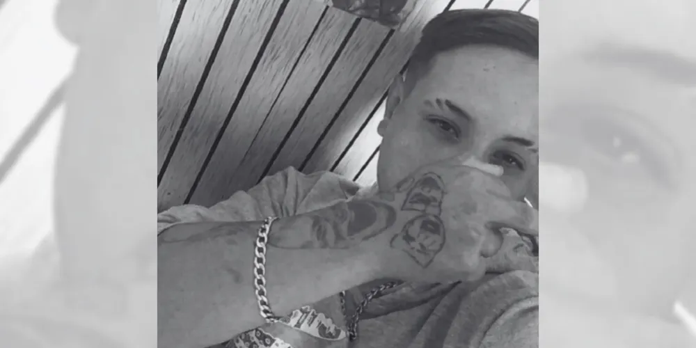 O adolescente Luiz Eduardo Silveira Quadros dos Santos, de 17 anos