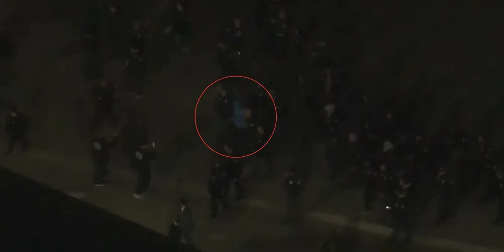 Maduro desembarca algemado nos EUA