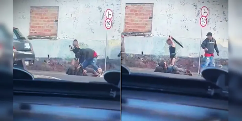 Suspeitos agrediram violentamente o homem em situação de rua