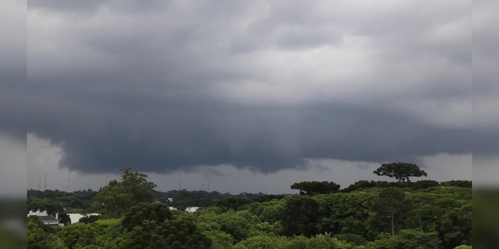 Previsão de tempestade em Ponta Grossa