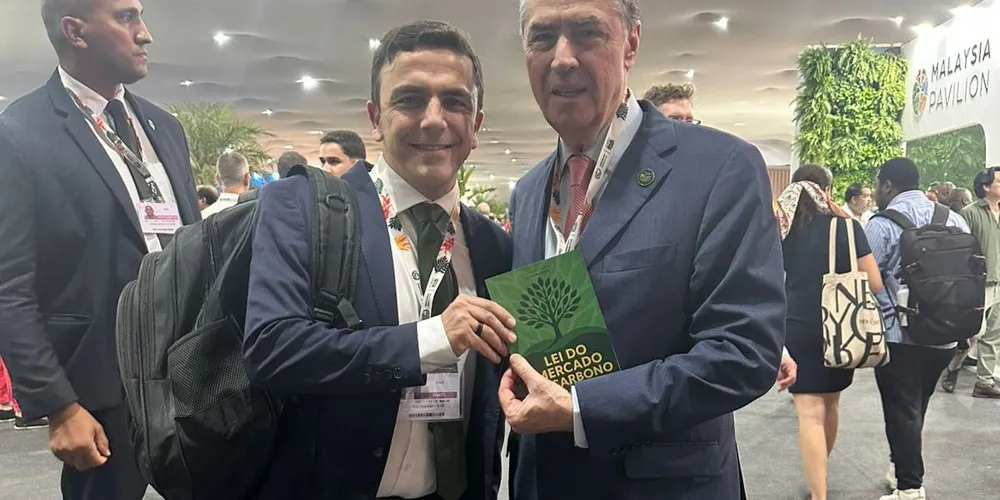 O deputado também ressaltou a importância da Lei do Mercado de Carbono, da qual foi relator na Câmara