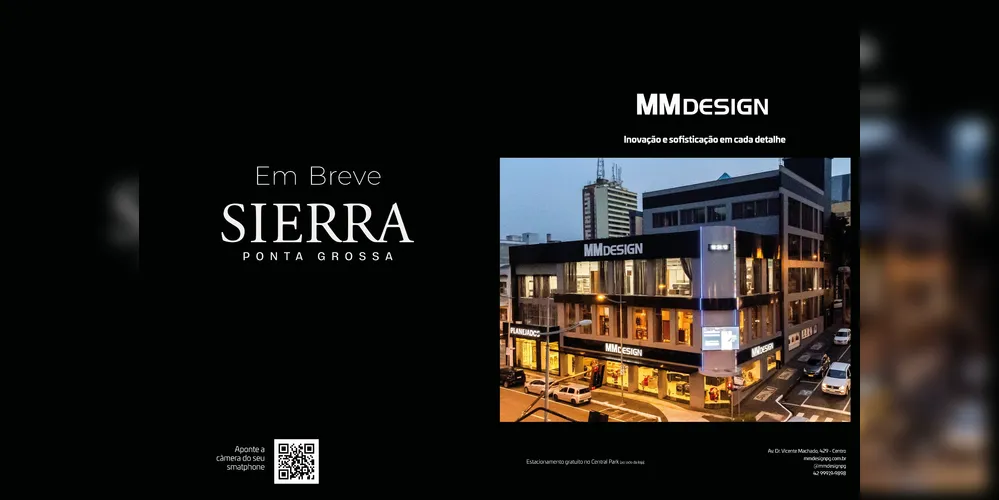 Imagem ilustrativa da imagem Coluna RC destaca a chegada do Novo Espaço Sierra em Ponta Grossa