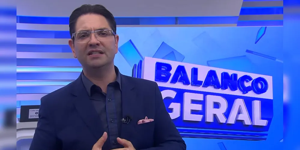 Fala do apresentador, Guilherme Rivaroli, do Balanço Geral Curitiba, revoltou a web