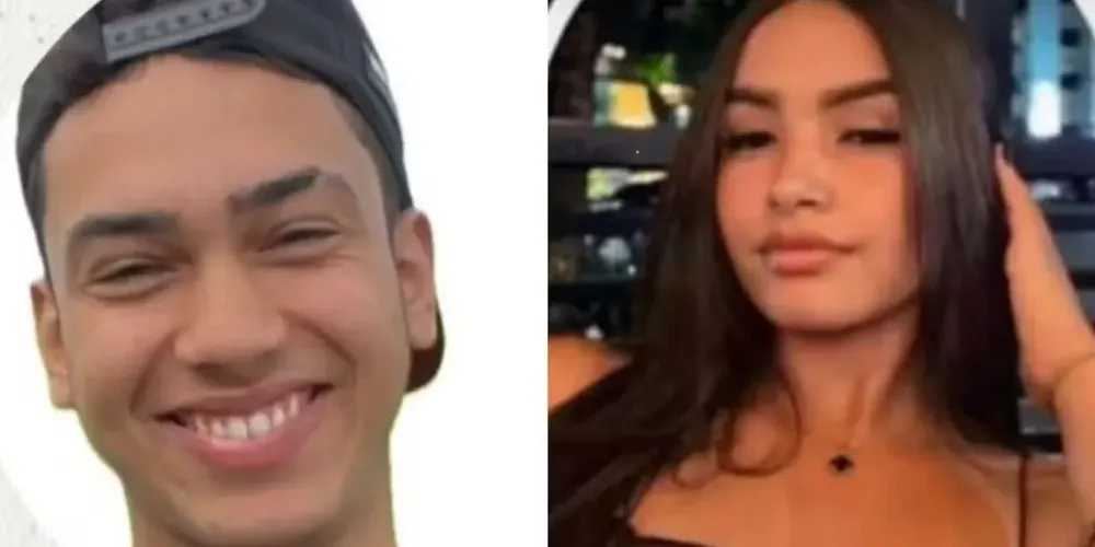 As vítimas foram identificadas como Raphael Canuto Costa, 21 anos e namorado da autora do crime, e Joyce Correa da Silva, 22 anos