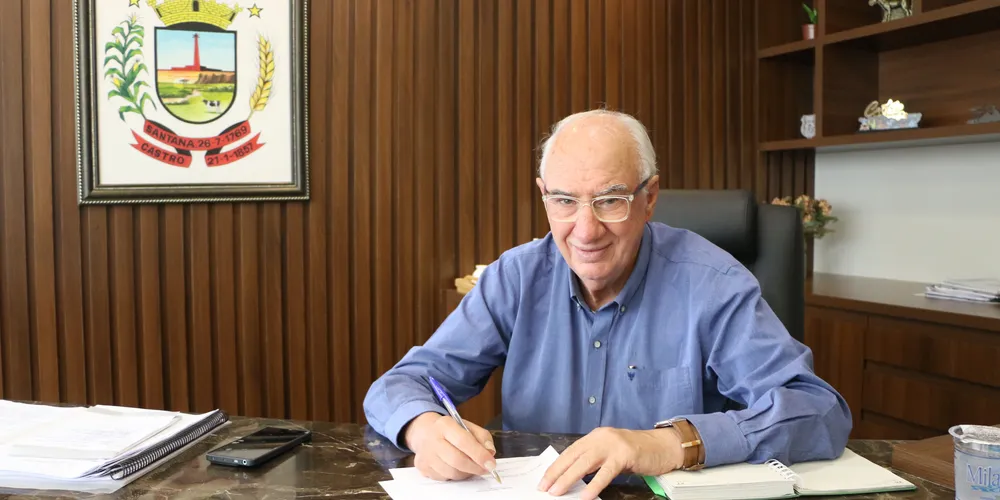 Assinatura da ordem de serviço aconteceu nesta quarta-feira (07)