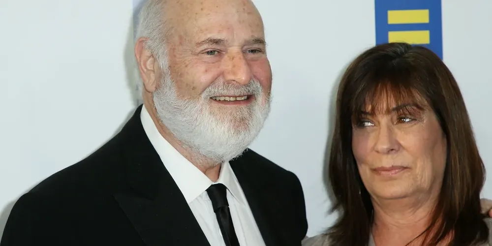 O ator e diretor de Hollywood, Rob Reiner, e sua esposa, Michele Singer Reiner