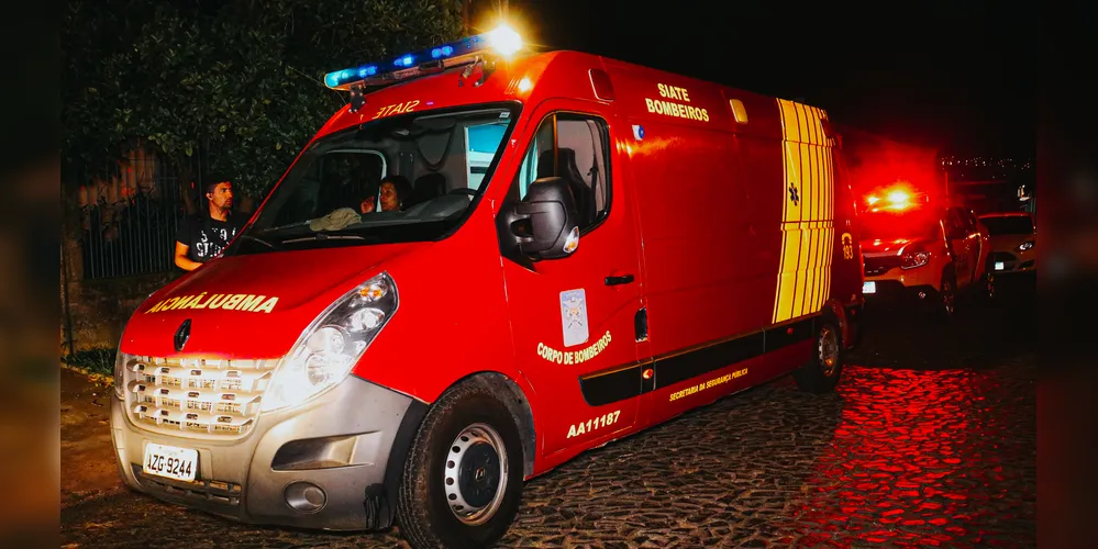 O Siate foi acionado no local