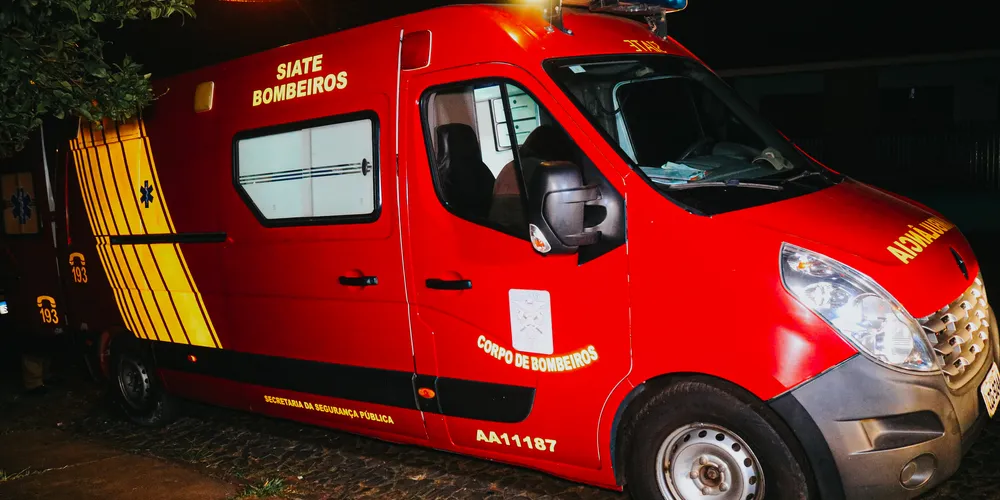 Equipe do Siate foi acionada para a ocorrência