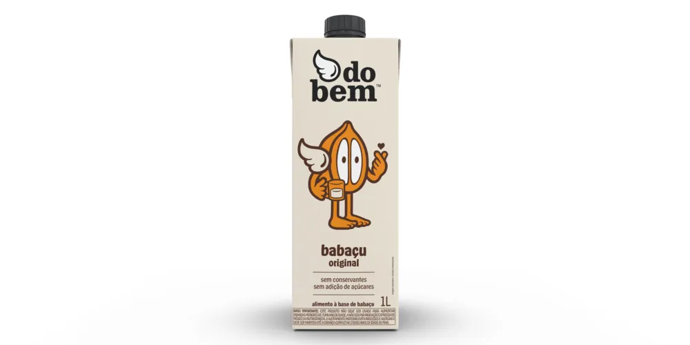 bebida vegetal de babaçu é resultado da parceria entre a Reflyta, Polvo Lab, do bem e a Tetra Pak