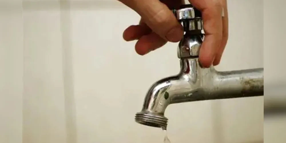 Só ficarão sem água durante este período os clientes que não têm caixa-d’água no imóvel