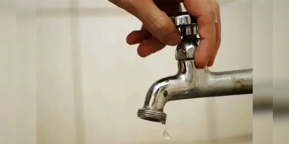 Só ficarão sem água durante este período os clientes que não têm caixa-d’água no imóvel