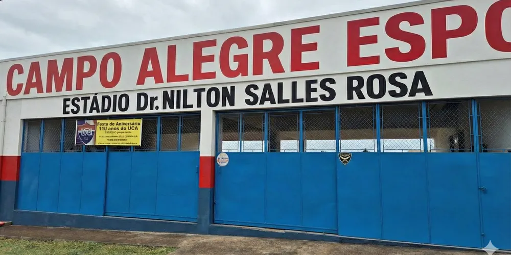 Campo do UCA fica na rua Andrade Neves, em Uvaranas