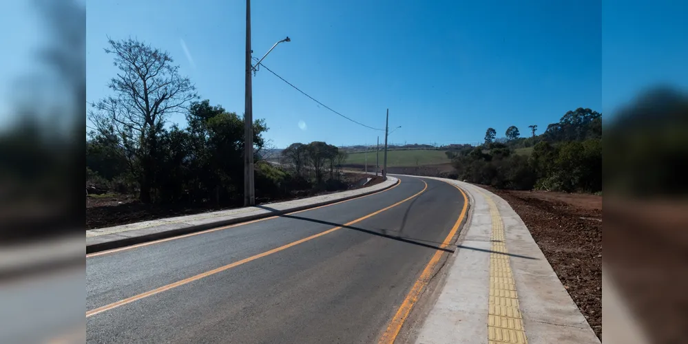 Nova via construída interligando a Vila Cipa e o Residencial Campo Belo