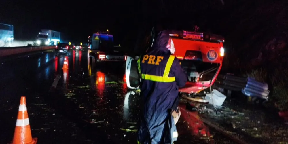 O acidente ocorreu durante o último domingo (23)