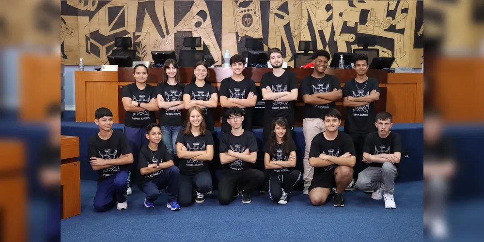 A Câmara Jovem de 2025 contou com a participação de 19 vereadores