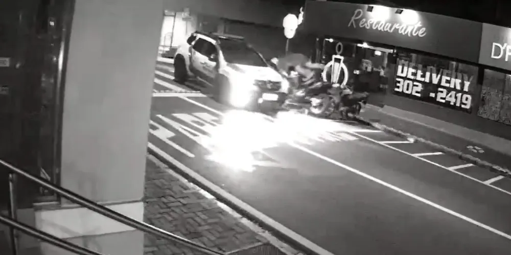 Motociclista empreendeu fuga ao avistar a corporação