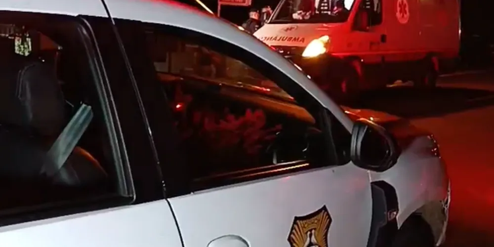 Homem foi socorrido na rua Teixeira de Freitas