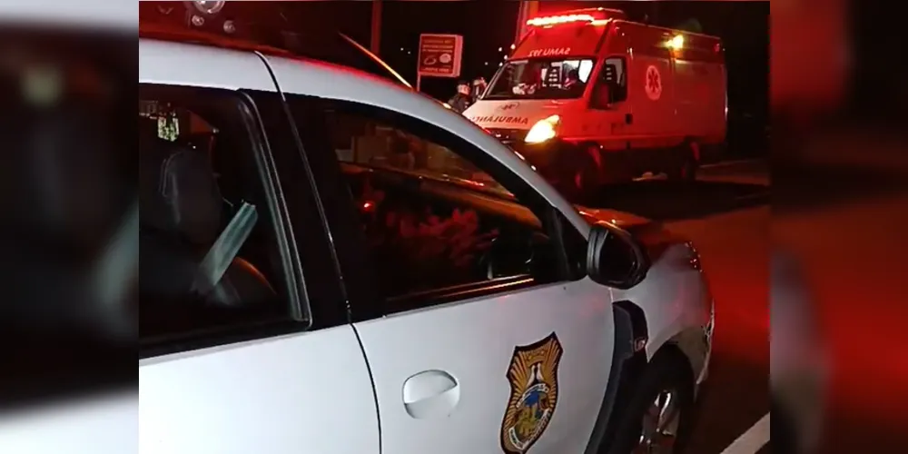 Homem foi socorrido na rua Teixeira de Freitas