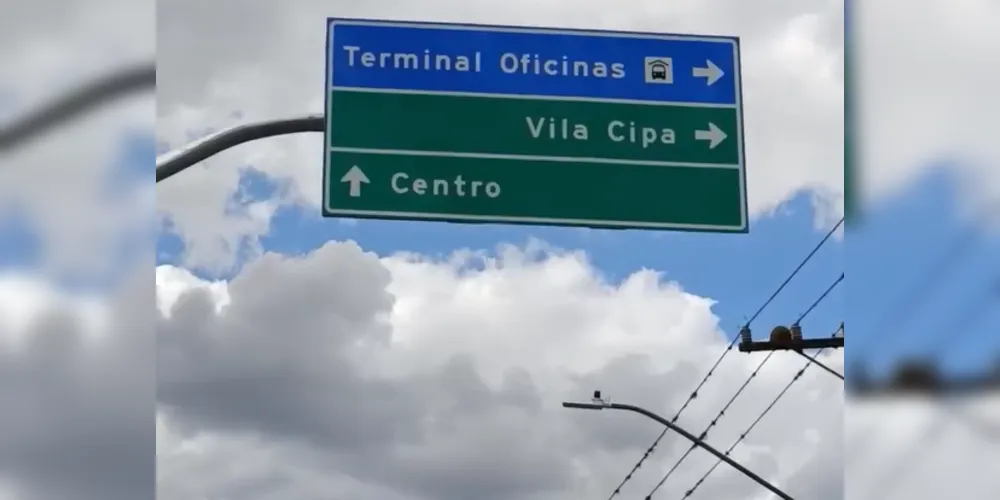 Placas já foram instaladas na avenida Visconde de Mauá