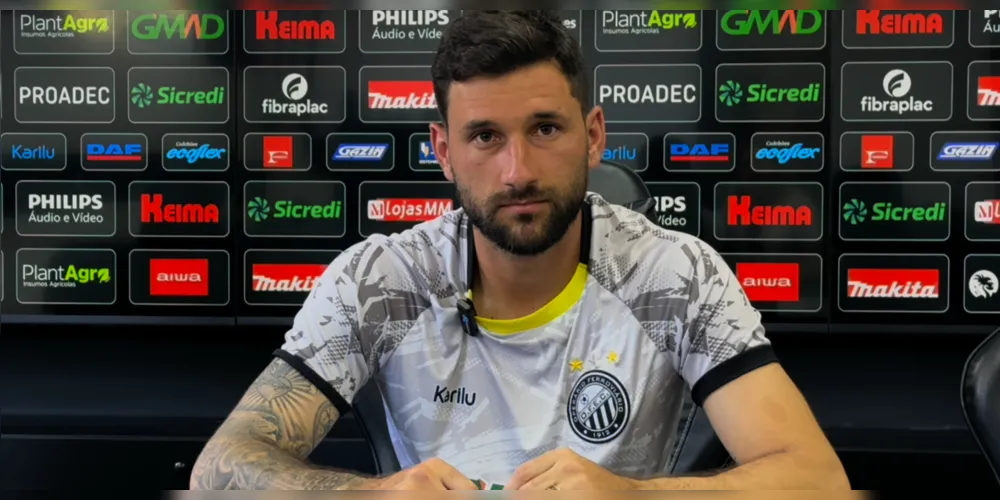 Gabriel Boschilia declarou o que o motivou a renovar com o time ponta-grossense