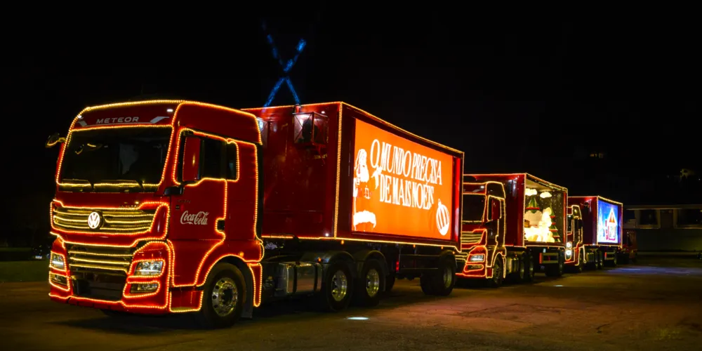 Caravana será realizada pelos caminhões Volkswagen