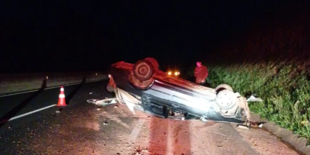 Condutor sofreu ferimentos leves