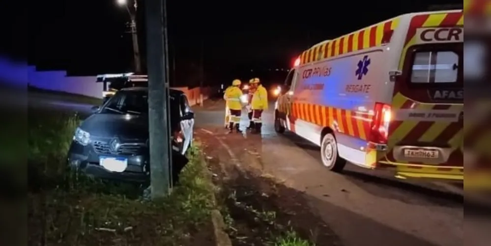 Acidente aconteceu no final da noite de sexta-feira (31)
