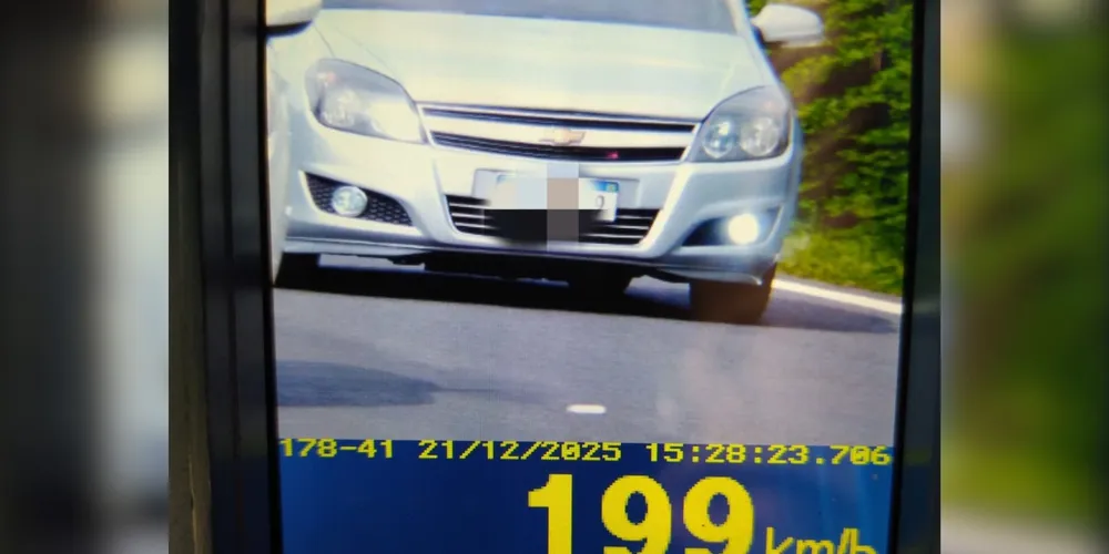 Agentes da Polícia Rodoviária Estadual registraram o caso