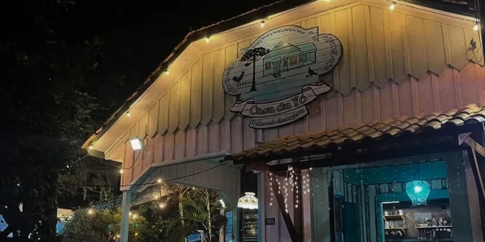 Restaurante Casa da Vó fica no Centro de Ponta Grossa