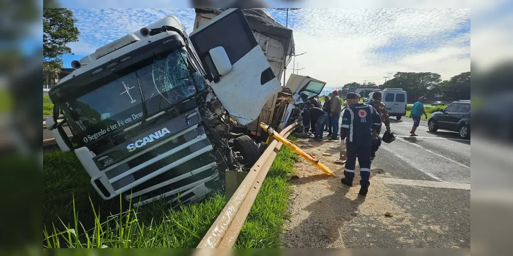 Apesar do impacto, não houve vítimas fatais