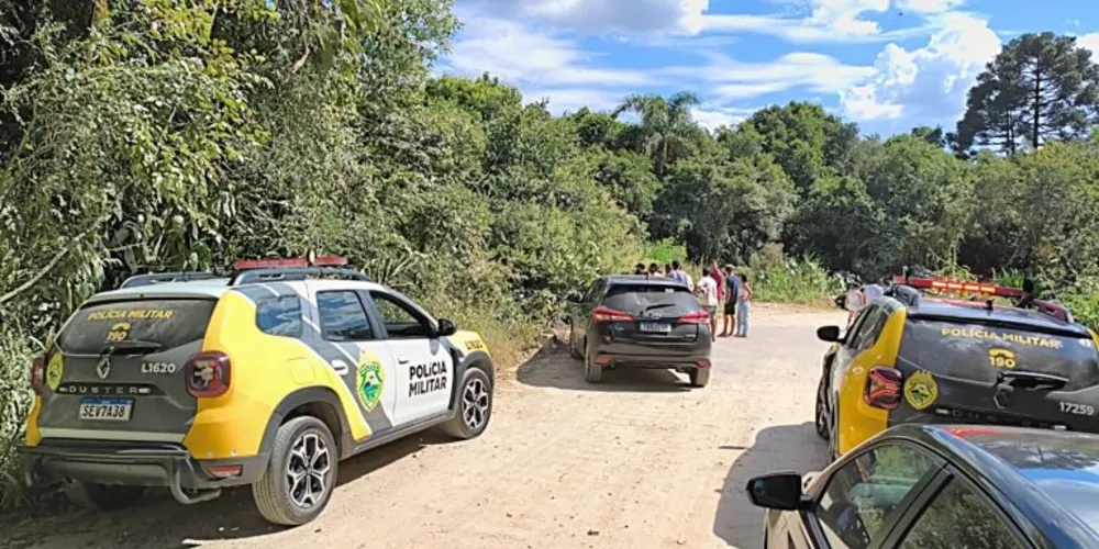 Corpo foi localizado na região dos Pessegueiros, em Balsa Nova
