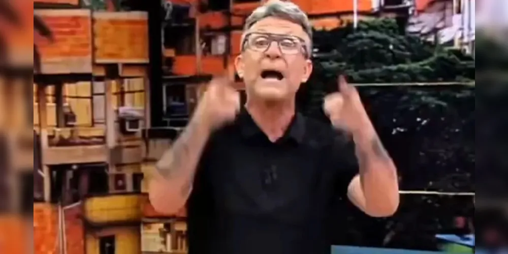 Craque neto durante ao vivo nesta segunda-feira (1º)